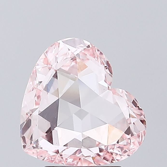 Loose Diamond - HEART 1.87ct Fancy Pink VVS2: Loose Diamond - HEART 1.87ct Fancy Pink VVS2 Source: This is a real non-mined Diamond that has been grown in a lab Shape: HEART Carats: 1.87 Color: Fancy Pink Certification: IGI Video: