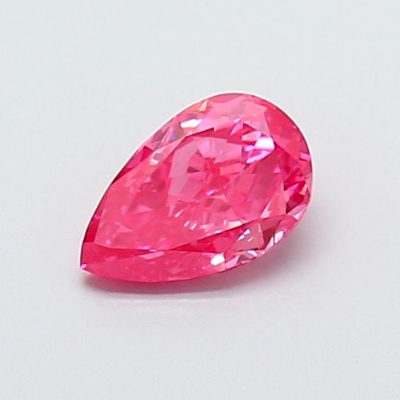 Loose Diamond - PEAR 0.58ct Fancy Vivid Pink VS1: Loose Diamond - PEAR 0.58ct Fancy Vivid Pink VS1 Source: This is a real non-mined Diamond that has been grown in a lab Shape: PEAR Carats: 0.58 Color: Fancy Vivid Pink Certification: NONE Video: