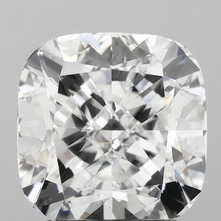 Loose Diamond - CUSHION MODIFIED 2.5ct D VS1: Loose Diamond - CUSHION MODIFIED 2.5ct D VS1 Source: This is a real non-mined Diamond that has been grown in a lab Shape: CUSHION MODIFIED Carats: 2.5 Color: D Clarity: VS1 Certification: IGI Video: