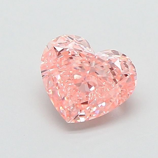 Loose Diamond - HEART 1.02ct Fancy Vivid Pink VS1: Loose Diamond - HEART 1.02ct Fancy Vivid Pink VS1 Source: This is a real non-mined Diamond that has been grown in a lab Shape: HEART Carats: 1.02 Color: Fancy Vivid Pink Certification: IGI Video: