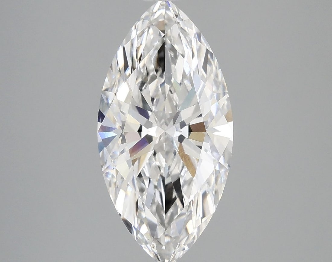 Loose Diamond - MARQUISE 2.58ct E VS1: Loose Diamond - MARQUISE 2.58ct E VS1 Source: This is a real non-mined Diamond that has been grown in a lab Shape: MARQUISE Carats: 2.58 Color: E Clarity: VS1 Certification: IGI The Diamond Depot