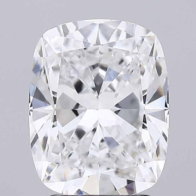 Loose Diamond - CUSHION BRILLIANT 2.57ct D VVS1: Loose Diamond - CUSHION BRILLIANT 2.57ct D VVS1 Source: This is a real non-mined Diamond that has been grown in a lab Shape: CUSHION BRILLIANT Carats: 2.57 Color: D Clarity: VVS1 Certification: GCAL