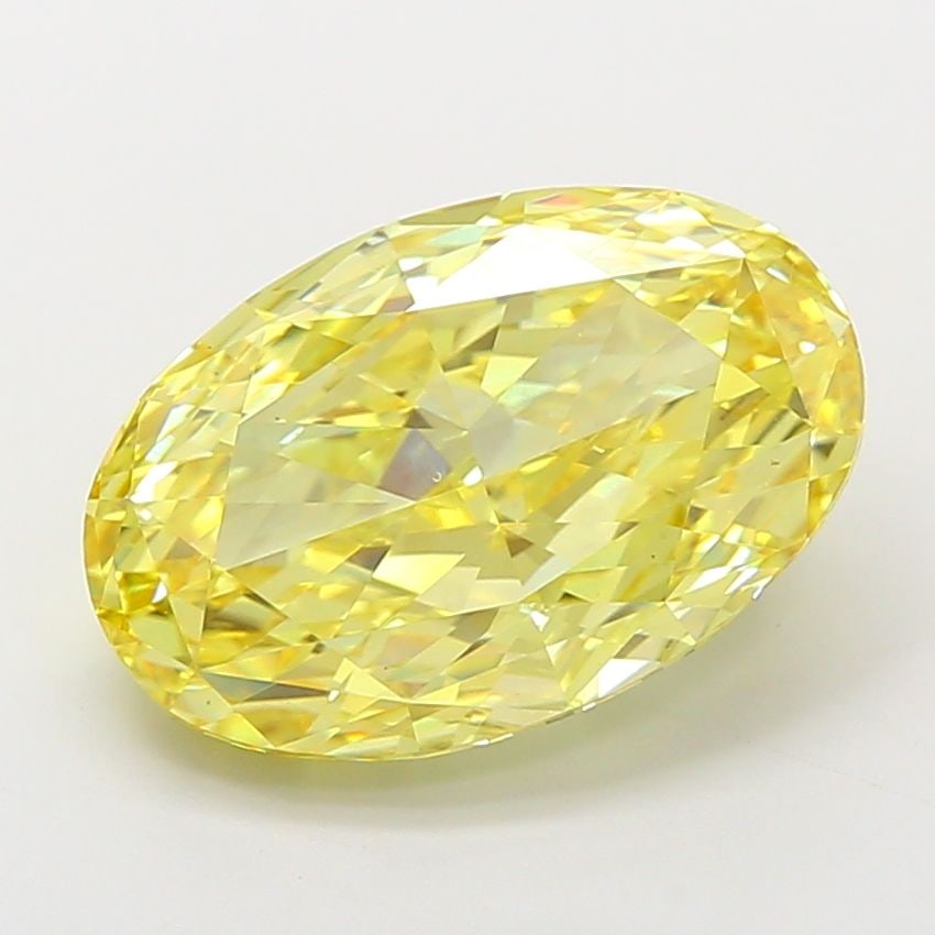 Loose Diamond - OVAL 7.03ct Fancy Intense Yellow VS2 (1 of 1)