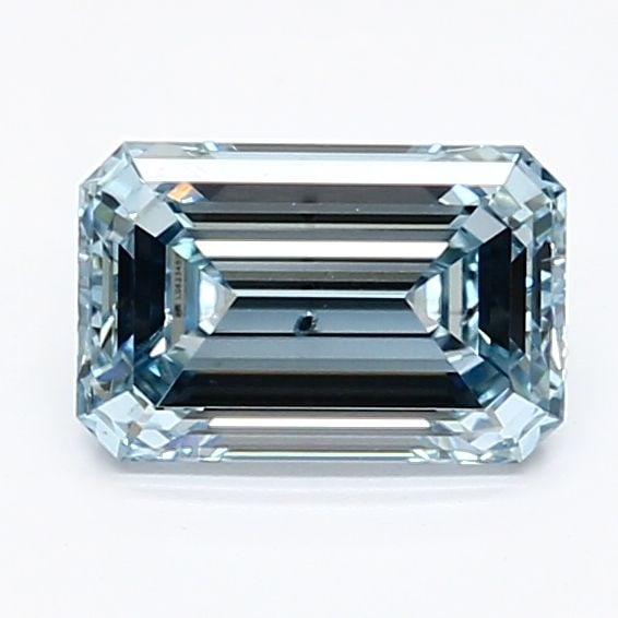 Loose Diamond - EMERALD 1.02ct Fancy Intense Blue SI1: Loose Diamond - EMERALD 1.02ct Fancy Intense Blue SI1 Source: This is a real non-mined Diamond that has been grown in a lab Shape: EMERALD Carats: 1.02 Color: Fancy Intense Blue Certification: IGI