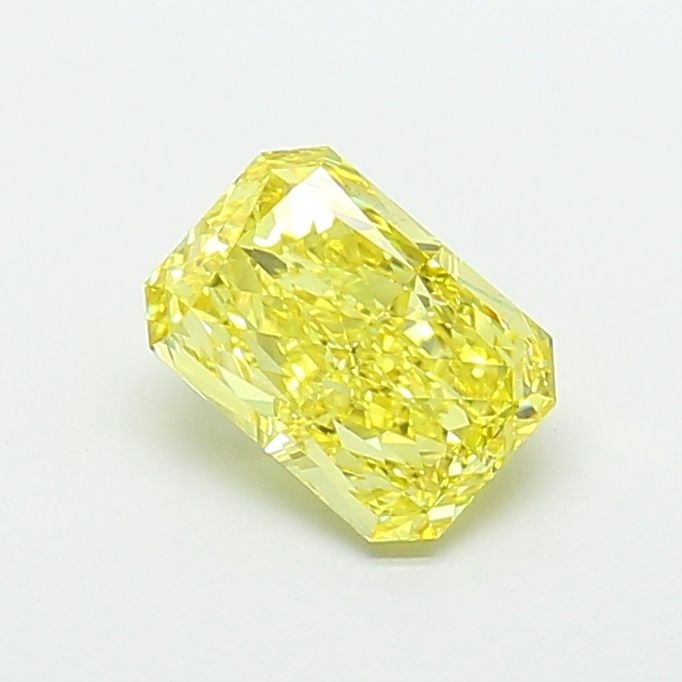 Loose Diamond - RADIANT 2.51ct Fancy Vivid Yellow VS1: Loose Diamond - RADIANT 2.51ct Fancy Vivid Yellow VS1 Source: This is a real non-mined Diamond that has been grown in a lab Shape: RADIANT Carats: 2.51 Color: Fancy Vivid Yellow Certification: IGI Vid