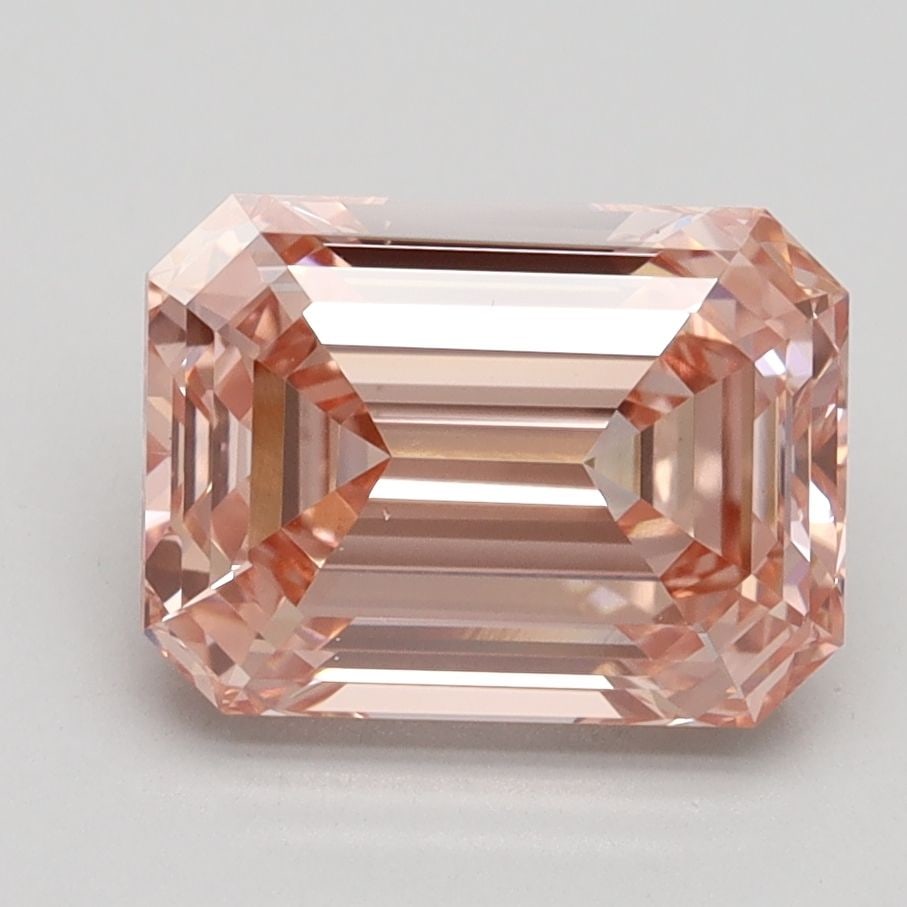 Loose Diamond - EMERALD 3.03ct Fancy Intense Pink VS2: Loose Diamond - EMERALD 3.03ct Fancy Intense Pink VS2 Source: This is a real non-mined Diamond that has been grown in a lab Shape: EMERALD Carats: 3.03 Color: Fancy Intense Pink Certification: IGI