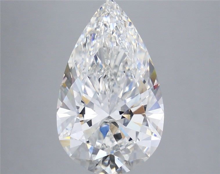 Loose Diamond - PEAR 4.09ct E VVS2: Loose Diamond - PEAR 4.09ct E VVS2 Source: This is a real non-mined Diamond that has been grown in a lab Shape: PEAR Carats: 4.09 Color: E Clarity: VVS2 Certification: IGI Video: