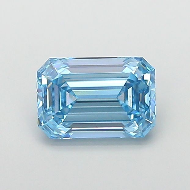 Loose Diamond - EMERALD 2.54ct Fancy Vivid Blue VS1: Loose Diamond - EMERALD 2.54ct Fancy Vivid Blue VS1 Source: This is a real non-mined Diamond that has been grown in a lab Shape: EMERALD Carats: 2.54 Color: Fancy Vivid Blue Certification: IGI Video: