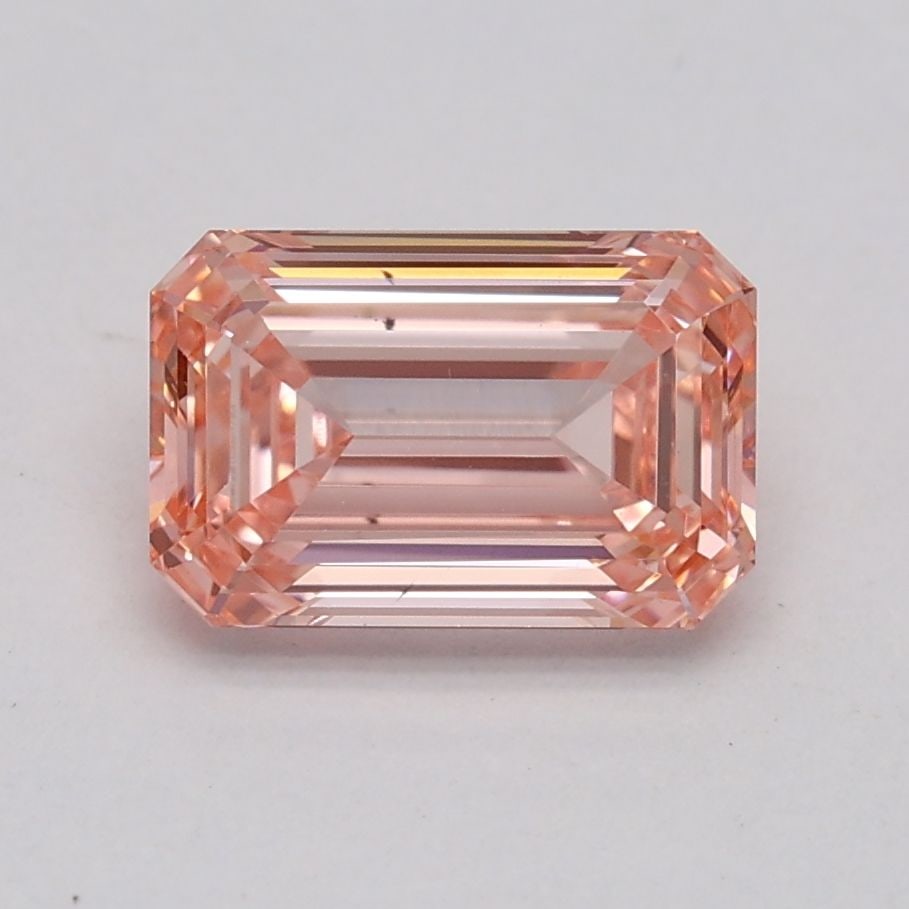 Loose Diamond - EMERALD 1.12ct Fancy Intense Pink VS2: Loose Diamond - EMERALD 1.12ct Fancy Intense Pink VS2 Source: This is a real non-mined Diamond that has been grown in a lab Shape: EMERALD Carats: 1.12 Color: Fancy Intense Pink Certification: IGI