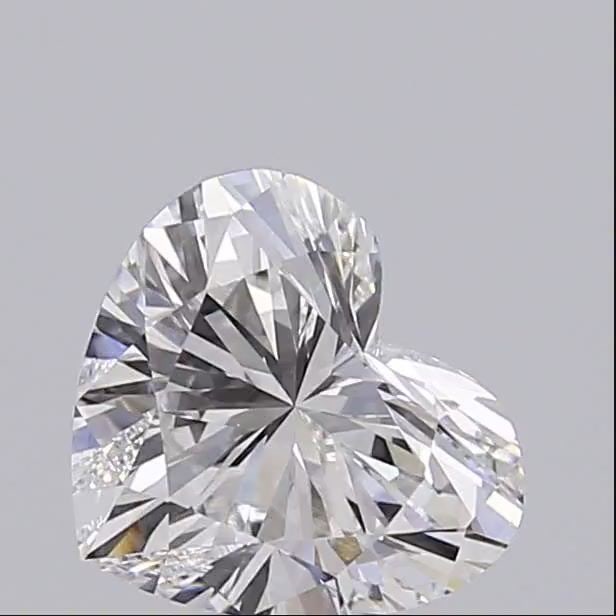 Loose Diamond - HEART 1.04ct E VVS2: Loose Diamond - HEART 1.04ct E VVS2 Source: This is a real non-mined Diamond that has been grown in a lab Shape: HEART Carats: 1.04 Color: E Clarity: VVS2 Certification: IGI Video: