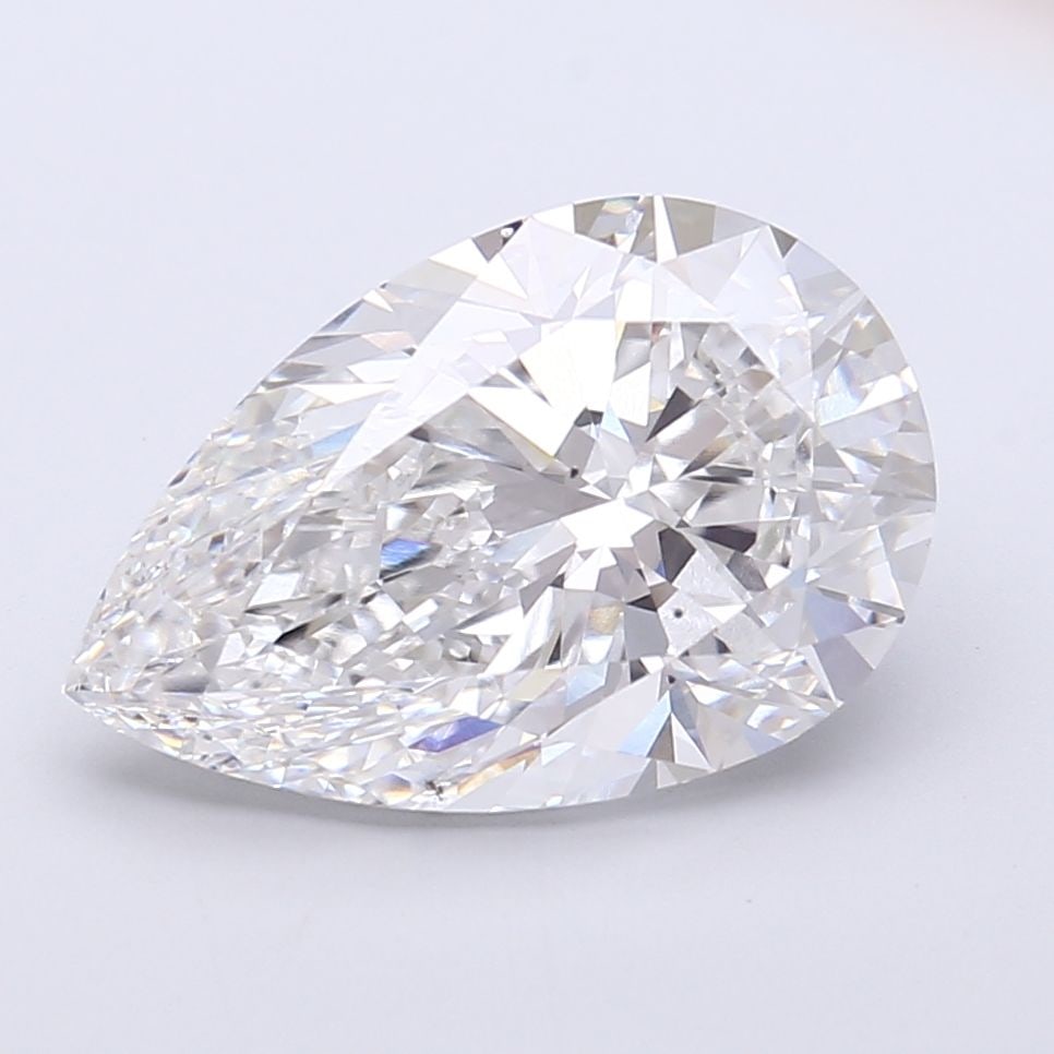 Loose Diamond - PEAR 5.08ct D VS2: Loose Diamond - PEAR 5.08ct D VS2 Source: This is a real non-mined Diamond that has been grown in a lab Shape: PEAR Carats: 5.08 Color: D Clarity: VS2 Certification: IGI Video: Video Link The Diamond