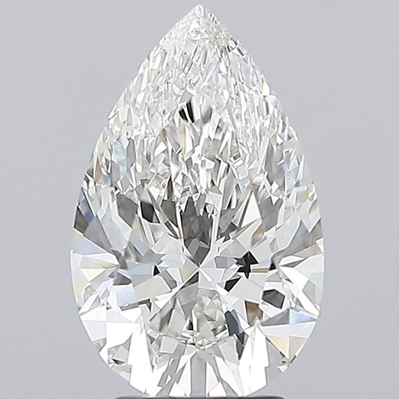 Loose Diamond - PEAR 4.22ct H VVS2: Loose Diamond - PEAR 4.22ct H VVS2 Source: This is a real non-mined Diamond that has been grown in a lab Shape: PEAR Carats: 4.22 Color: H Clarity: VVS2 Certification: IGI Video: