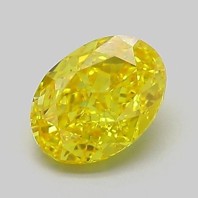 Loose Diamond - OVAL 1.12ct Fancy Vivid Yellow VS1: Loose Diamond - OVAL 1.12ct Fancy Vivid Yellow VS1 Source: This is a real non-mined Diamond that has been grown in a lab Shape: OVAL Carats: 1.12 Color: Fancy Vivid Yellow Certification: IGI Video: