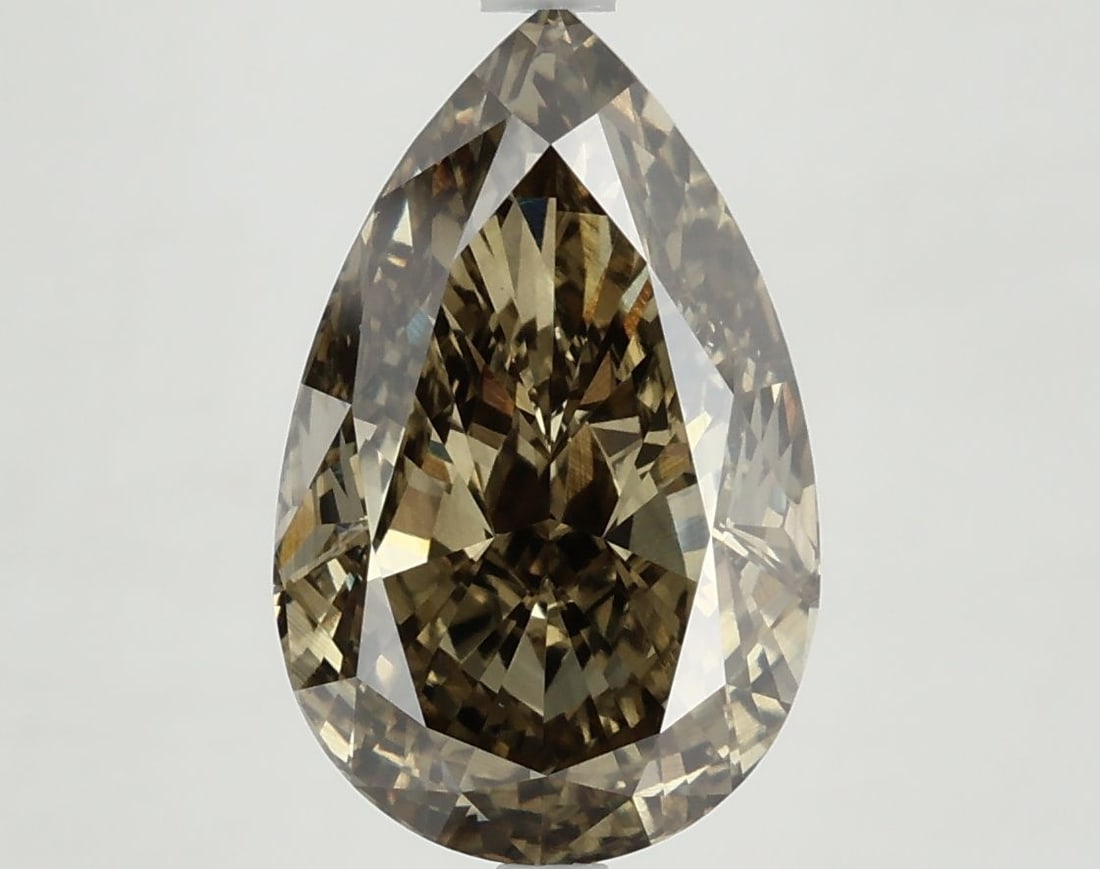 Loose Diamond - PEAR 5.45ct Fancy Vivid Yellow VS1: Loose Diamond - PEAR 5.45ct Fancy Vivid Yellow VS1 Source: This is a real non-mined Diamond that has been grown in a lab Shape: PEAR Carats: 5.45 Color: Fancy Vivid Yellow Certification: NONE Video: