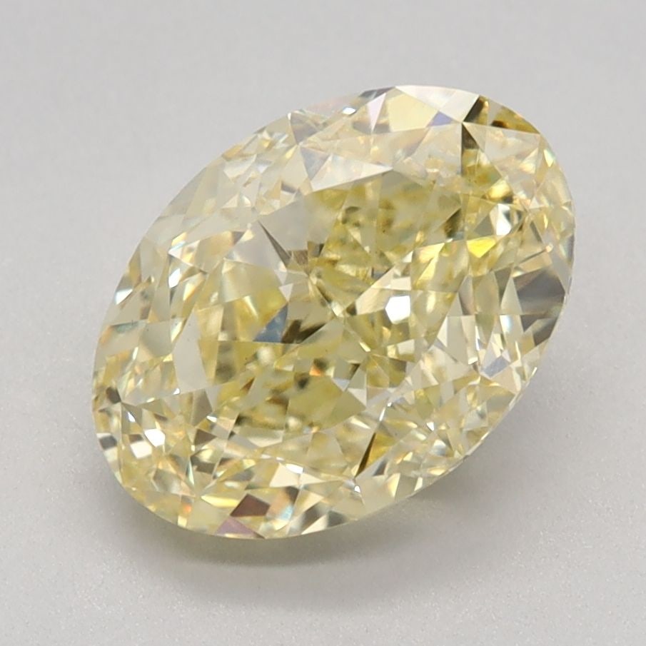 Loose Diamond - OVAL 2.28ct Fancy Intense Yellow VS1: Loose Diamond - OVAL 2.28ct Fancy Intense Yellow VS1 Source: This is a real non-mined Diamond that has been grown in a lab Shape: OVAL Carats: 2.28 Color: Fancy Intense Yellow Certification: IGI