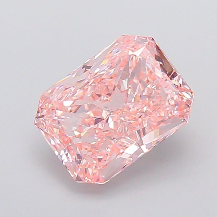 Loose Diamond - RADIANT 4.53ct Fancy Intense Pink VS2: Loose Diamond - RADIANT 4.53ct Fancy Intense Pink VS2 Source: This is a real non-mined Diamond that has been grown in a lab Shape: RADIANT Carats: 4.53 Color: Fancy Intense Pink Certification: IGI