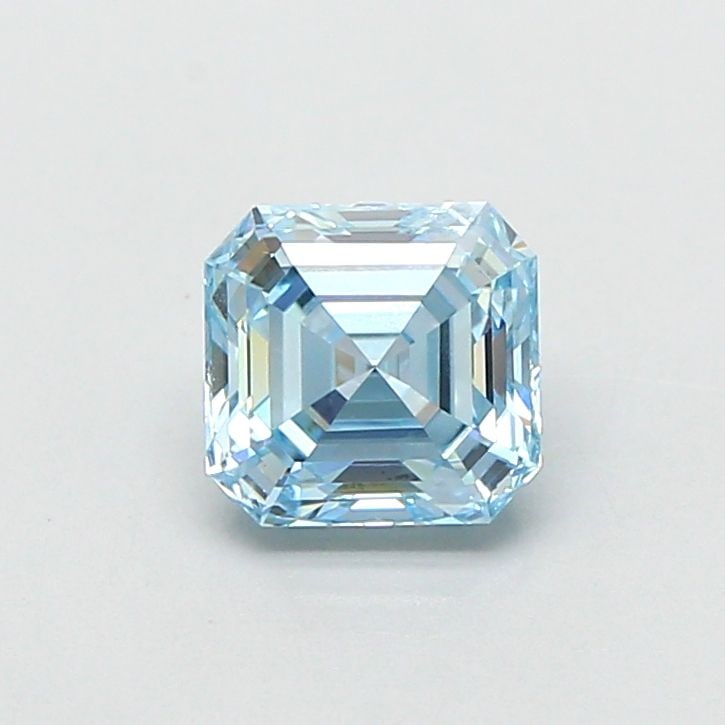 Loose Diamond - ASSCHER 1.02ct Fancy Vivid Blue VVS2: Loose Diamond - ASSCHER 1.02ct Fancy Vivid Blue VVS2 Source: This is a real non-mined Diamond that has been grown in a lab Shape: ASSCHER Carats: 1.02 Color: Fancy Vivid Blue Certification: IGI