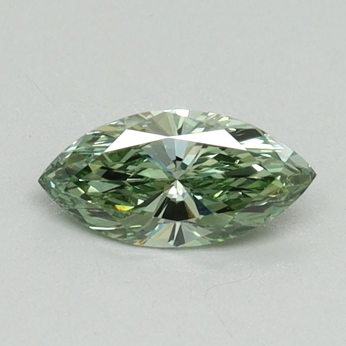 Loose Diamond - MARQUISE 0.36ct Fancy Vivid Green VVS2: Loose Diamond - MARQUISE 0.36ct Fancy Vivid Green VVS2 Source: This is a real non-mined Diamond that has been grown in a lab Shape: MARQUISE Carats: 0.36 Color: Fancy Vivid Green Certification: IGI