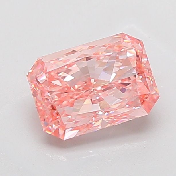 Loose Diamond - RADIANT 3.06ct Fancy Vivid Pink VS1: Loose Diamond - RADIANT 3.06ct Fancy Vivid Pink VS1 Source: This is a real non-mined Diamond that has been grown in a lab Shape: RADIANT Carats: 3.06 Color: Fancy Vivid Pink Certification: IGI Video: