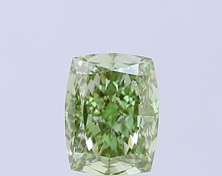 Loose Diamond - CUSHION MODIFIED 1.52ct Fancy Vivid Green VVS2: Loose Diamond - CUSHION MODIFIED 1.52ct Fancy Vivid Green VVS2 Source: This is a real non-mined Diamond that has been grown in a lab Shape: CUSHION MODIFIED Carats: 1.52 Color: Fancy Vivid Green Certi