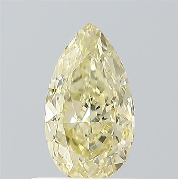 Loose Diamond - PEAR 0.61ct Fancy Light Yellow VS1: Loose Diamond - PEAR 0.61ct Fancy Light Yellow VS1 Source: This is a real non-mined Diamond that has been grown in a lab Shape: PEAR Carats: 0.61 Color: Fancy Light Yellow Certification: IGI Video: