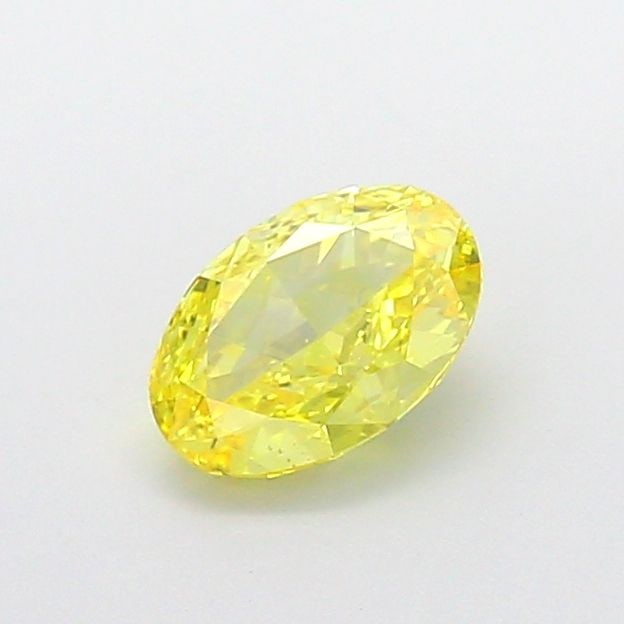 Loose Diamond - OVAL 1.01ct Fancy Vivid Yellow VVS2: Loose Diamond - OVAL 1.01ct Fancy Vivid Yellow VVS2 Source: This is a real non-mined Diamond that has been grown in a lab Shape: OVAL Carats: 1.01 Color: Fancy Vivid Yellow Certification: NONE Video: