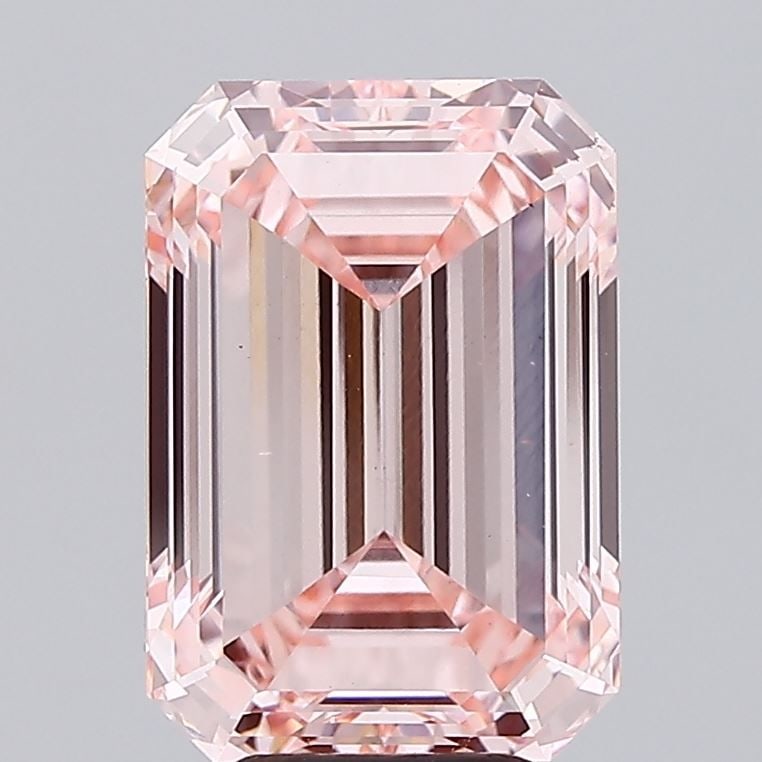 Loose Diamond - EMERALD 6.27ct Fancy Intense Pink VS1: Loose Diamond - EMERALD 6.27ct Fancy Intense Pink VS1 Source: This is a real non-mined Diamond that has been grown in a lab Shape: EMERALD Carats: 6.27 Color: Fancy Intense Pink Certification: IGI Vid