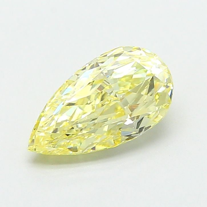 Loose Diamond - PEAR 1.3ct Fancy Yellow VS1: Loose Diamond - PEAR 1.3ct Fancy Yellow VS1 Source: This is a real non-mined Diamond that has been grown in a lab Shape: PEAR Carats: 1.3 Color: Fancy Yellow Certification: IGI Video: