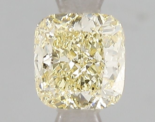 Loose Diamond - CUSHION MODIFIED 1.0ct Fancy Yellow SI1: Loose Diamond - CUSHION MODIFIED 1.0ct Fancy Yellow SI1 Source: This is a real non-mined Diamond that has been grown in a lab Shape: CUSHION MODIFIED Carats: 1.0 Color: Fancy Yellow Certification: IGI
