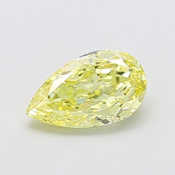 Loose Diamond - PEAR 1.03ct Fancy Yellow VVS2: Loose Diamond - PEAR 1.03ct Fancy Yellow VVS2 Source: This is a real non-mined Diamond that has been grown in a lab Shape: PEAR Carats: 1.03 Color: Fancy Yellow Certification: IGI Video: