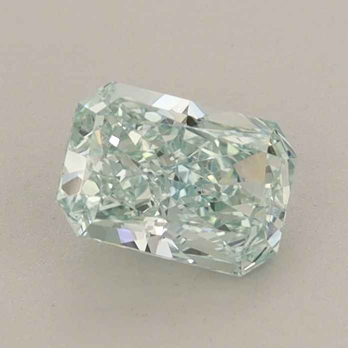 Loose Diamond - RADIANT 0.82ct Fancy Intense Blueish Green VVS2: Loose Diamond - RADIANT 0.82ct Fancy Intense Blueish Green VVS2 Source: This is a real non-mined Diamond that has been grown in a lab Shape: RADIANT Carats: 0.82 Color: Fancy Intense Blueish Green Cer