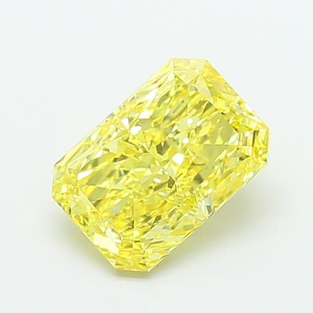 Loose Diamond - RADIANT 2.09ct Fancy Vivid Yellow VS1: Loose Diamond - RADIANT 2.09ct Fancy Vivid Yellow VS1 Source: This is a real non-mined Diamond that has been grown in a lab Shape: RADIANT Carats: 2.09 Color: Fancy Vivid Yellow Certification: IGI Vid