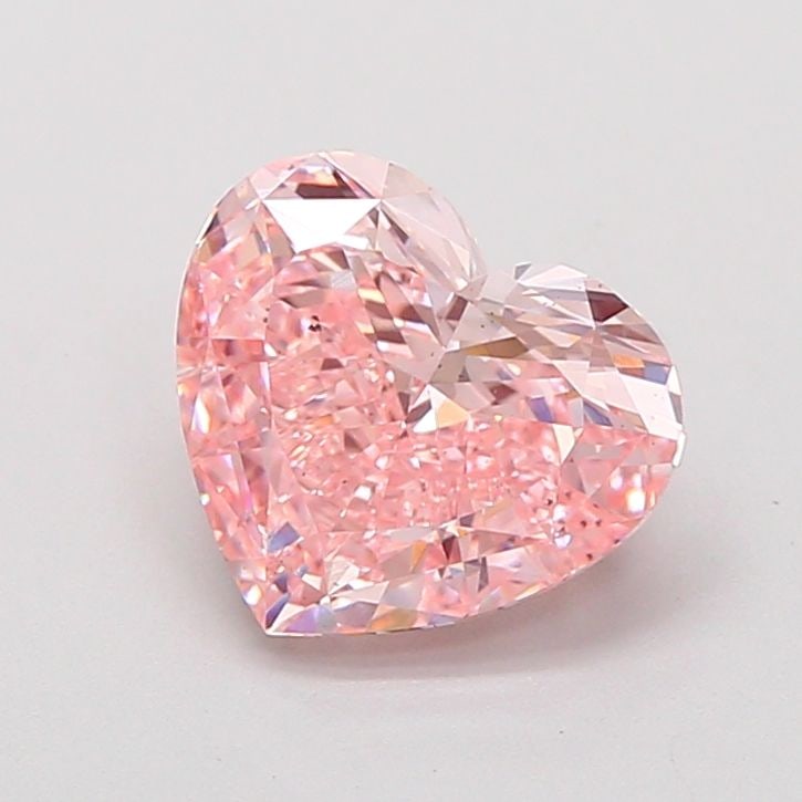 Loose Diamond - HEART 2.51ct Fancy Vivid Pink SI1: Loose Diamond - HEART 2.51ct Fancy Vivid Pink SI1 Source: This is a real non-mined Diamond that has been grown in a lab Shape: HEART Carats: 2.51 Color: Fancy Vivid Pink Certification: IGI Video: