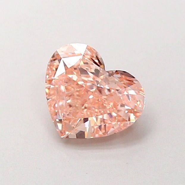 Loose Diamond - HEART 1.01ct Fancy Pinkish Brown VS1: Loose Diamond - HEART 1.01ct Fancy Pinkish Brown VS1 Source: This is a real non-mined Diamond that has been grown in a lab Shape: HEART Carats: 1.01 Color: Fancy Pinkish Brown Certification: IGI Video