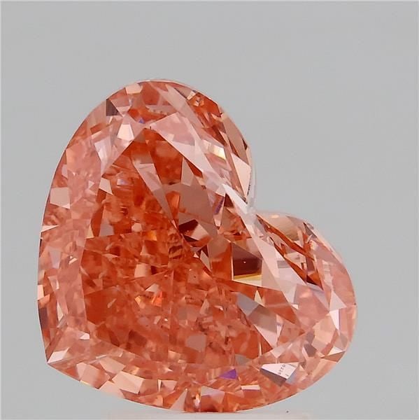 Loose Diamond - HEART 3.87ct Fancy Vivid Pink VS1: Loose Diamond - HEART 3.87ct Fancy Vivid Pink VS1 Source: This is a real non-mined Diamond that has been grown in a lab Shape: HEART Carats: 3.87 Color: Fancy Vivid Pink Certification: IGI Video: