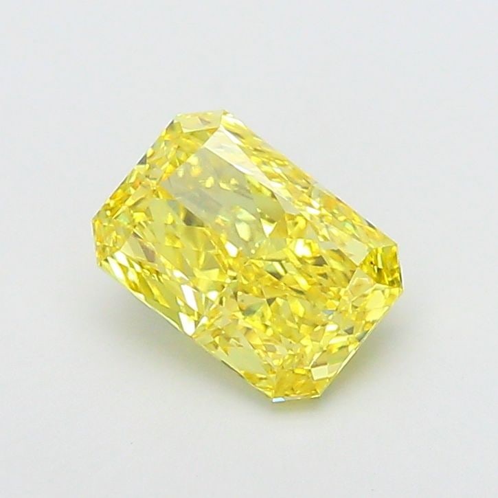 Loose Diamond - RADIANT 3.53ct Fancy Vivid Yellow VS1: Loose Diamond - RADIANT 3.53ct Fancy Vivid Yellow VS1 Source: This is a real non-mined Diamond that has been grown in a lab Shape: RADIANT Carats: 3.53 Color: Fancy Vivid Yellow Certification: IGI The