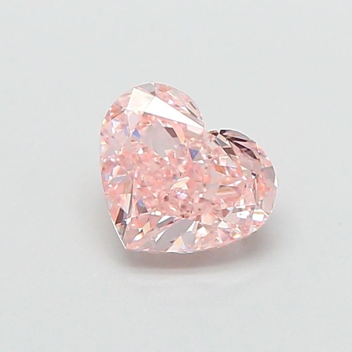 Loose Diamond - HEART 1.02ct Fancy Pink VS1: Loose Diamond - HEART 1.02ct Fancy Pink VS1 Source: This is a real non-mined Diamond that has been grown in a lab Shape: HEART Carats: 1.02 Color: Fancy Pink Certification: IGI Video: