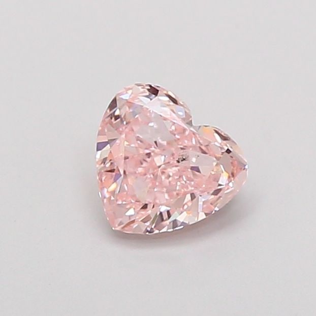 Loose Diamond - HEART 0.96ct Fancy Intense Pink VS1: Loose Diamond - HEART 0.96ct Fancy Intense Pink VS1 Source: This is a real non-mined Diamond that has been grown in a lab Shape: HEART Carats: 0.96 Color: Fancy Intense Pink Certification: IGI Video: