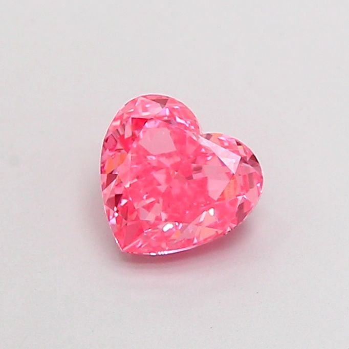 Loose Diamond - HEART 1.05ct Fancy Vivid Pink SI1: Loose Diamond - HEART 1.05ct Fancy Vivid Pink SI1 Source: This is a real non-mined Diamond that has been grown in a lab Shape: HEART Carats: 1.05 Color: Fancy Vivid Pink Certification: IGI Video: