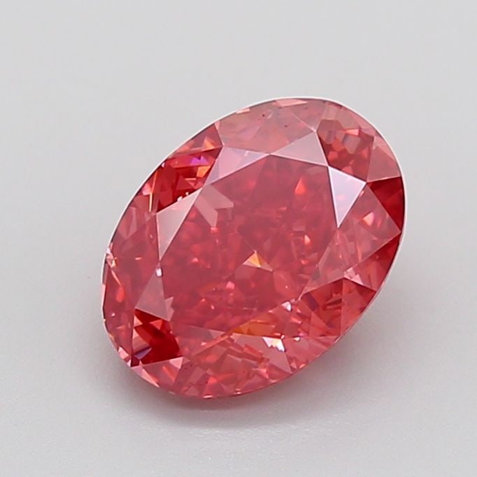 Loose Diamond - OVAL 3.11ct Fancy Intense Reddish Pink VS1: Loose Diamond - OVAL 3.11ct Fancy Intense Reddish Pink VS1 Source: This is a real non-mined Diamond that has been grown in a lab Shape: OVAL Carats: 3.11 Color: Fancy Intense Reddish Pink Certificatio