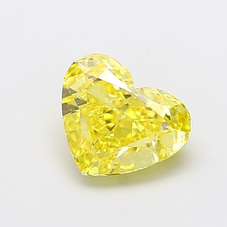Loose Diamond - HEART 2.5ct Fancy Vivid Yellow VS2: Loose Diamond - HEART 2.5ct Fancy Vivid Yellow VS2 Source: This is a real non-mined Diamond that has been grown in a lab Shape: HEART Carats: 2.5 Color: Fancy Vivid Yellow Certification: IGI Video: