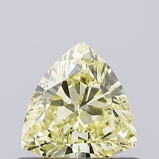 Loose Diamond - TRIANGULAR 0.48ct Fancy Yellow VS1: Loose Diamond - TRIANGULAR 0.48ct Fancy Yellow VS1 Source: This is a real non-mined Diamond that has been grown in a lab Shape: TRIANGULAR Carats: 0.48 Color: Fancy Yellow Certification: IGI Video: