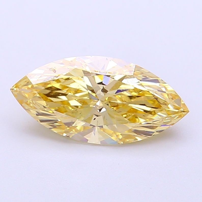 Loose Diamond - MARQUISE 1.51ct Fancy Vivid Yellow VS1: Loose Diamond - MARQUISE 1.51ct Fancy Vivid Yellow VS1 Source: This is a real non-mined Diamond that has been grown in a lab Shape: MARQUISE Carats: 1.51 Color: Fancy Vivid Yellow Certification: NONE 