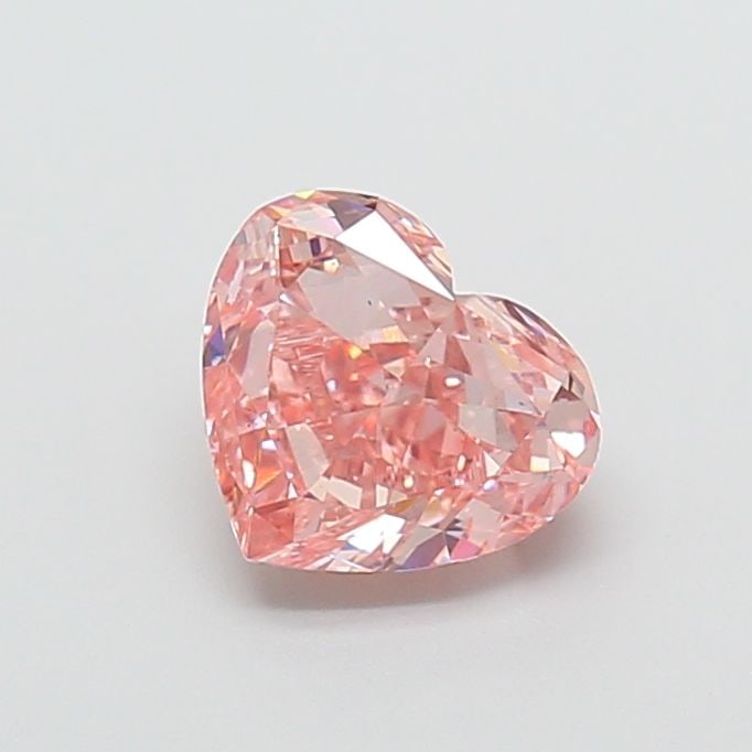 Loose Diamond - HEART 2.01ct Fancy Vivid Pink VS2: Loose Diamond - HEART 2.01ct Fancy Vivid Pink VS2 Source: This is a real non-mined Diamond that has been grown in a lab Shape: HEART Carats: 2.01 Color: Fancy Vivid Pink Certification: IGI Video: