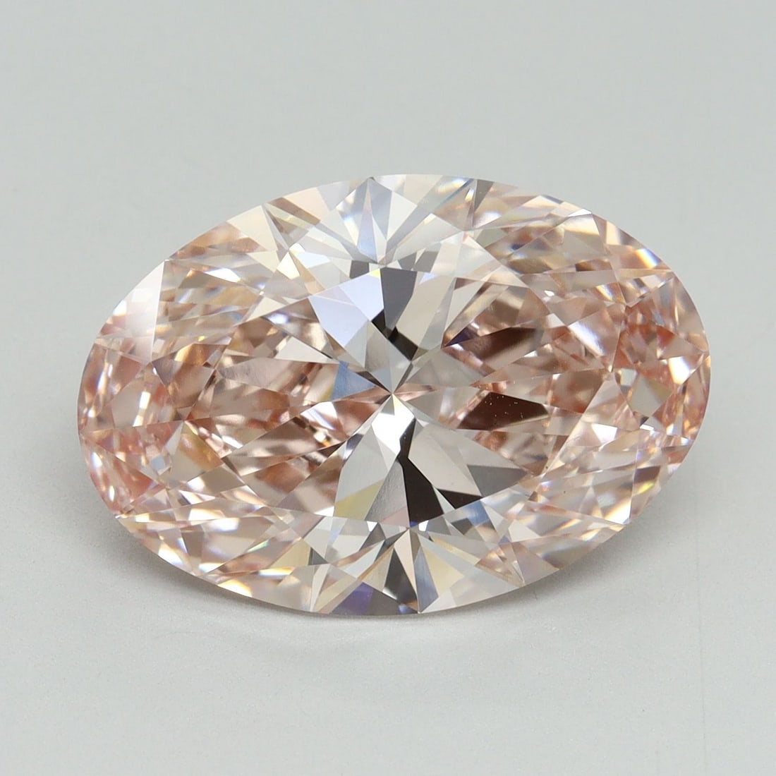 Loose Diamond - OVAL 7.03ct Fancy Intense Pink VS1 (1 of 1)