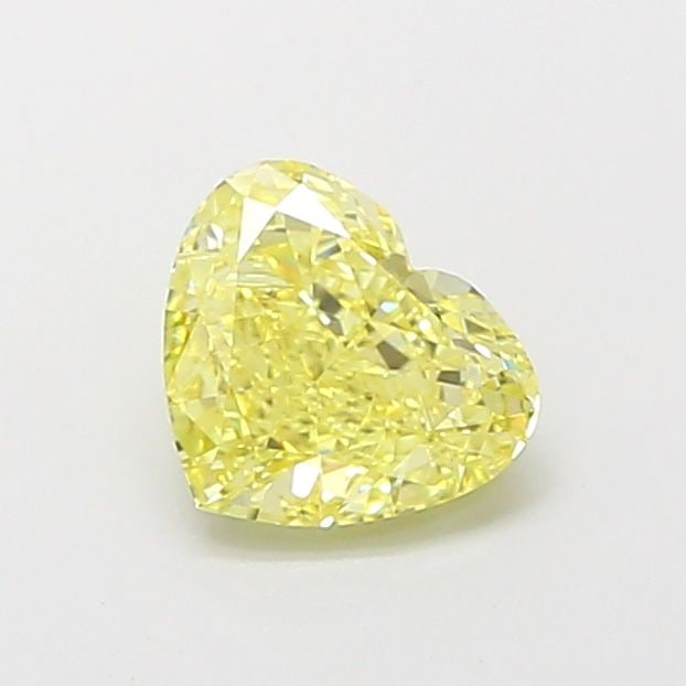 Loose Diamond - HEART 1.2ct Fancy Intense Yellow VS1: Loose Diamond - HEART 1.2ct Fancy Intense Yellow VS1 Source: This is a real non-mined Diamond that has been grown in a lab Shape: HEART Carats: 1.2 Color: Fancy Intense Yellow Certification: IGI Video