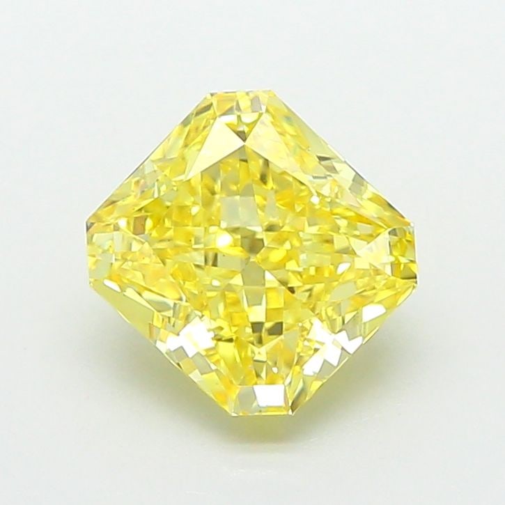 Loose Diamond - RADIANT 1.84ct Fancy Vivid Yellow VS1: Loose Diamond - RADIANT 1.84ct Fancy Vivid Yellow VS1 Source: This is a real non-mined Diamond that has been grown in a lab Shape: RADIANT Carats: 1.84 Color: Fancy Vivid Yellow Certification: IGI Vid