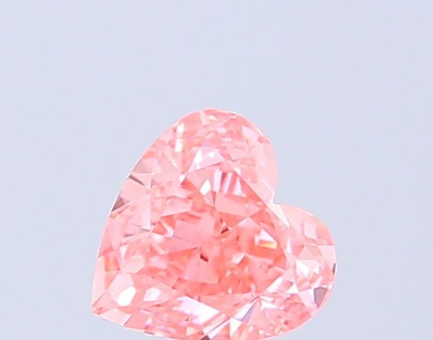Loose Diamond - HEART 1.03ct Fancy Vivid Pink VVS2: Loose Diamond - HEART 1.03ct Fancy Vivid Pink VVS2 Source: This is a real non-mined Diamond that has been grown in a lab Shape: HEART Carats: 1.03 Color: Fancy Vivid Pink Certification: IGI Video: