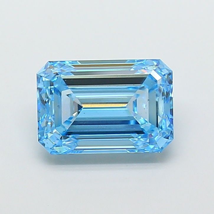 Loose Diamond - EMERALD 5.06ct Fancy Vivid Blue VS2 (1 of 1)