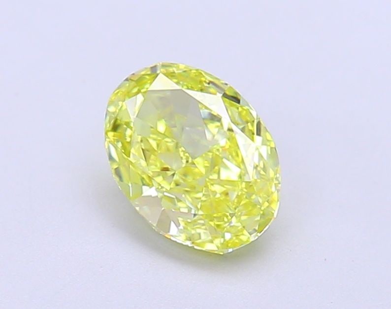 Loose Diamond - OVAL 1.07ct Fancy Vivid Yellow IF: Loose Diamond - OVAL 1.07ct Fancy Vivid Yellow IF Source: This is a real non-mined Diamond that has been grown in a lab Shape: OVAL Carats: 1.07 Color: Fancy Vivid Yellow Certification: IGI Video: